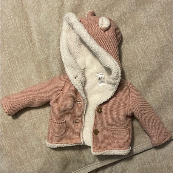 Carter's Sherpa Pink Jacket - Picture 1 of 3